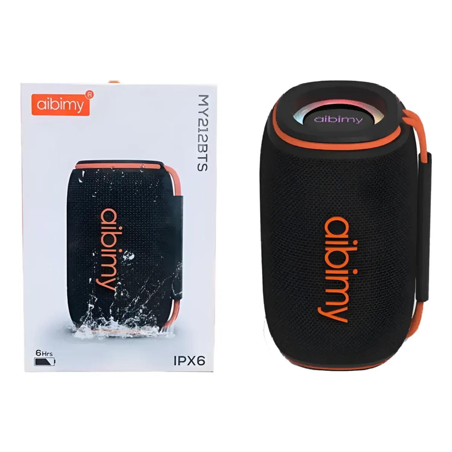 PARLANTE BLUETOOTH AIBIMY MINI MY212 IPX6 - 6HRS BATERÍA