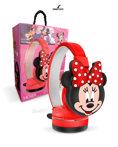 AUDÍFONOS INALÁMBRICOS INFANTILES DISNEY - HELLO KITTY, STITCH, DONALD, DAISY, MINNIE