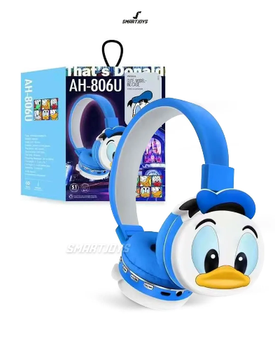 AUDÍFONOS INALÁMBRICOS INFANTILES DISNEY - HELLO KITTY, STITCH, DONALD, DAISY, MINNIE